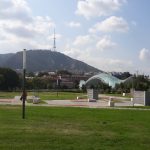 Rike Park'tan Mtatsminda Dağı Rike Park'tan Mtatsminda Dağı