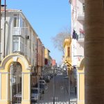 Büyük Sinagog'tan Edirne'de bir sokak Büyük Sinagog'tan Edirne'de bir sokak