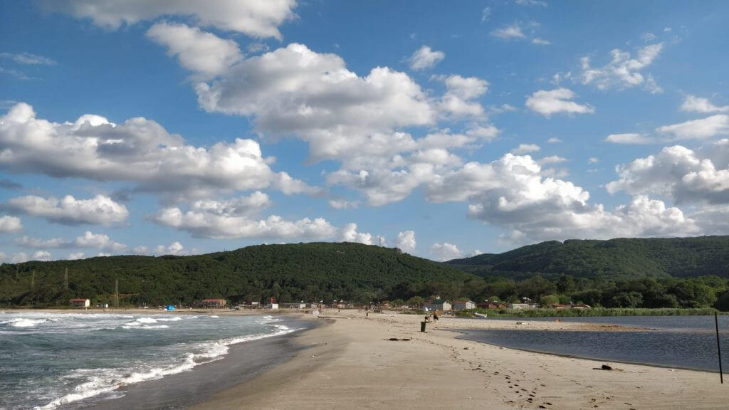 Solda deniz sağda göl, Çilingoz Tabiat Parkı