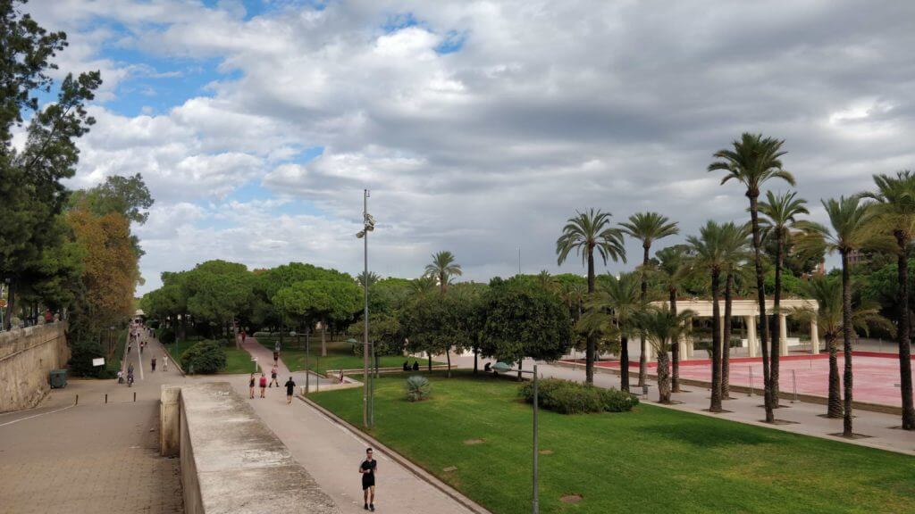 Turia Bahçeleri, Valencia