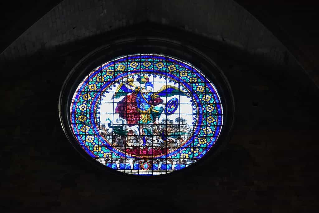 Girona Cathedral rose window