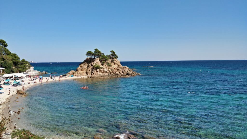 Cala cap roig costa brava