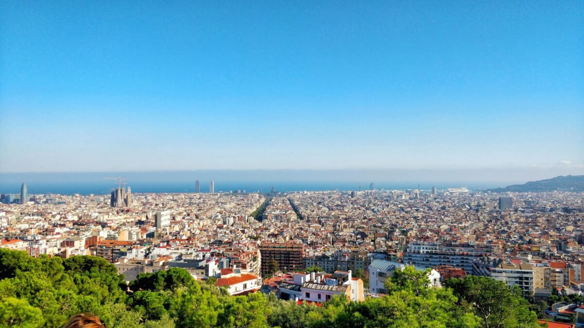 barcelona view from tibidabo scaled