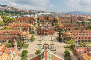 Sant Pau üstten görünüm