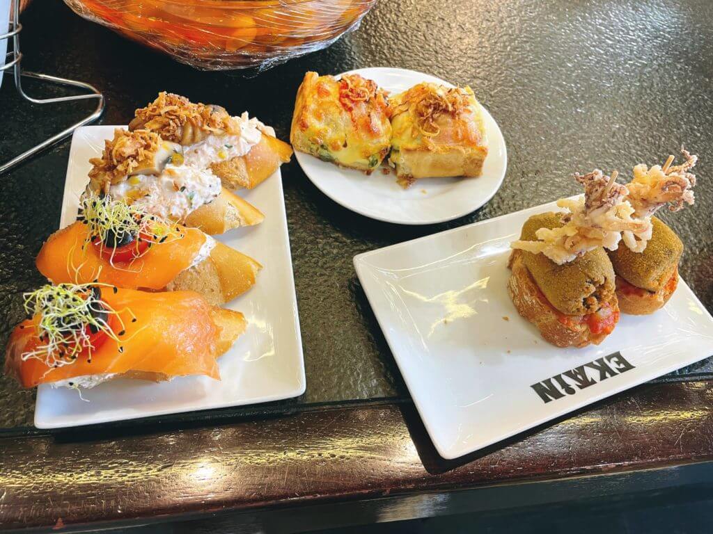 İspanya içinde ayrı bir ülke: Bilbao Gezi Notları 34 Pinchos çeşitleri
