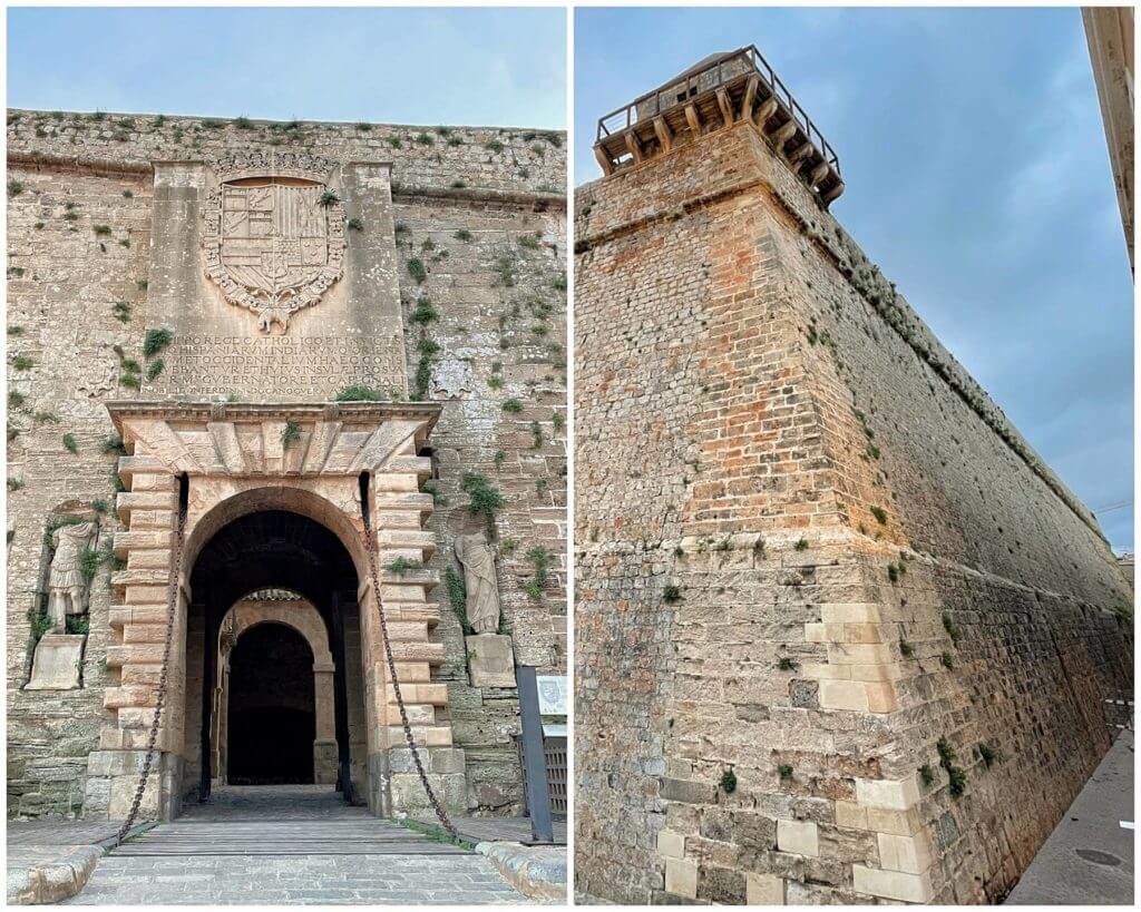 ibiza walls and gate