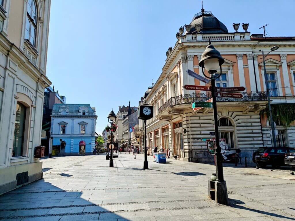 belgrade Knez Mihailova street