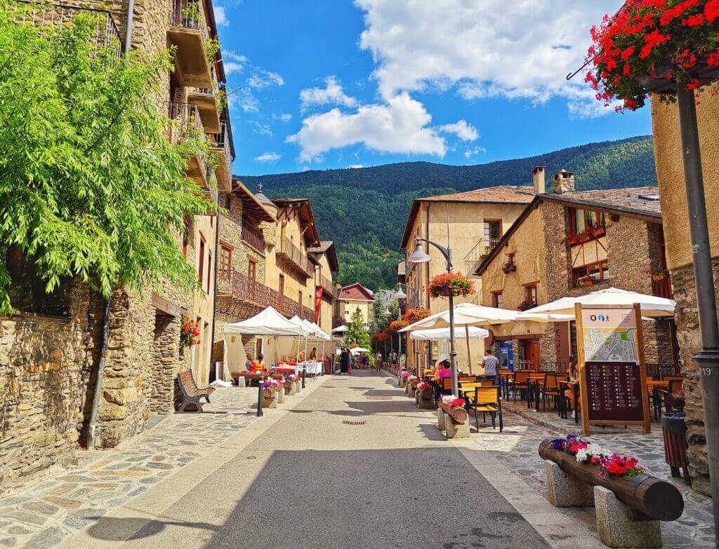 Ordino sokakları,Andorra